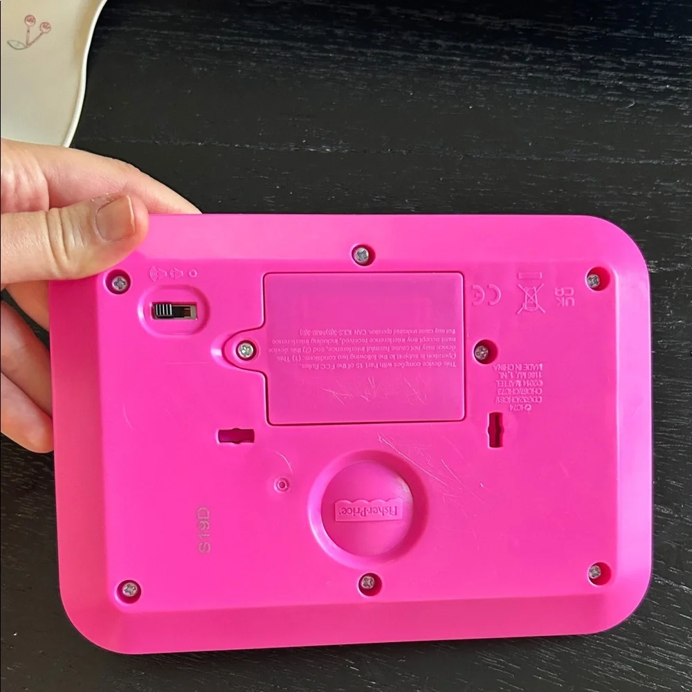 Fisher-Price Pink and White Learning Tablet